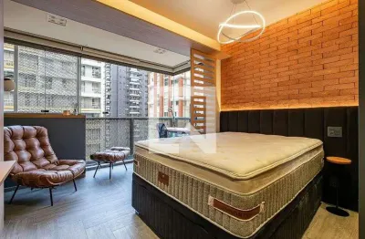 Kitnet / stúdio para aluguel - pinheiros, 1 quarto,  25 m² - são paulo