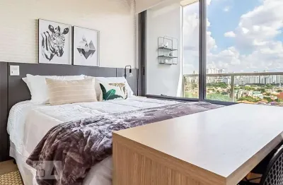 Kitnet / stúdio para aluguel - vila olímpia, 1 quarto,  27 m² - são paulo