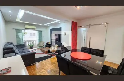 Apartamento para aluguel - embaré, 3 quartos,  180 m² - santos