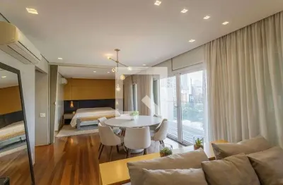 Apartamento para aluguel - vila olímpia, 1 quarto,  90 m² - são paulo