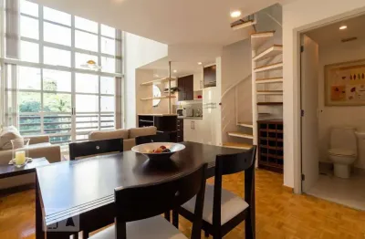Apartamento para aluguel - alphaville, 1 quarto,  63 m² - barueri