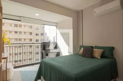 Kitnet / stúdio para aluguel - consolação, 1 quarto,  25 m² - são paulo