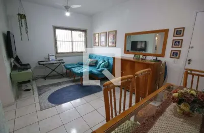 Apartamento para aluguel - guilhermina, 1 quarto,  87 m² - praia grande