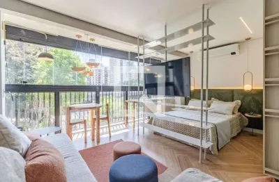 Kitnet / stúdio para aluguel - pinheiros, 1 quarto,  32 m² - são paulo