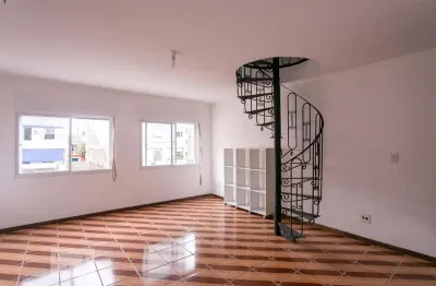 Cobertura para aluguel - centro histórico, 1 quarto,  83 m² - porto alegre