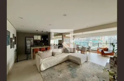 Apartamento para aluguel - brooklin, 3 quartos,  125 m² - são paulo