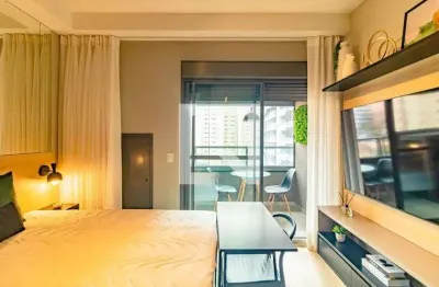 Kitnet / stúdio para aluguel - vila clementino, 1 quarto,  28 m² - são paulo