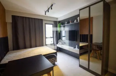 Kitnet / stúdio para aluguel - brooklin, 1 quarto,  24 m² - são paulo