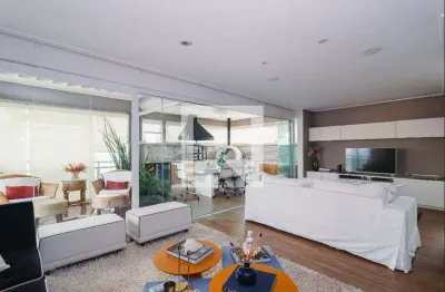 Apartamento para aluguel - real parque, 3 quartos,  230 m² - são paulo