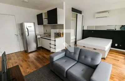 Kitnet / stúdio para aluguel - real parque, 1 quarto,  35 m² - são paulo