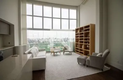 Apartamento para aluguel - brooklin, 1 quarto,  111 m² - são paulo