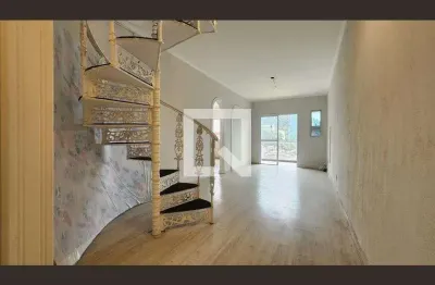Cobertura para aluguel - campo grande, 3 quartos,  175 m² - santos