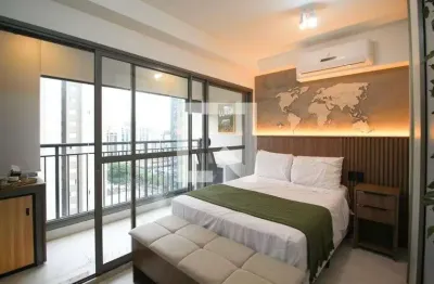 Kitnet / stúdio para aluguel - moema, 1 quarto,  25 m² - são paulo