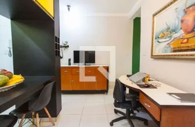 Apartamento para aluguel - pampulha, 2 quartos,  50 m² - uberlândia