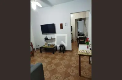 Apartamento para aluguel - vila tupi, 1 quarto,  55 m² - praia grande
