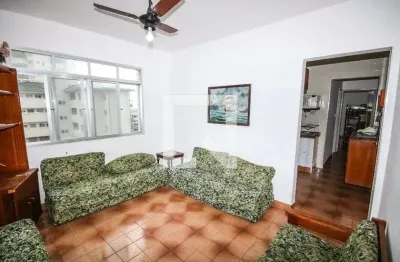Apartamento para aluguel - guilhermina, 1 quarto,  58 m² - praia grande