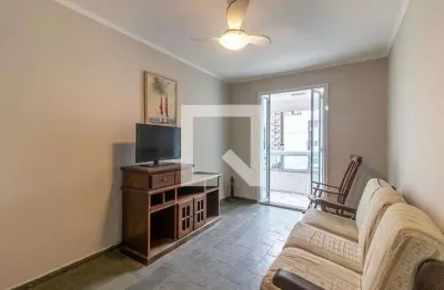 Apartamento para aluguel - canto do forte, 2 quartos,  60 m² - praia grande