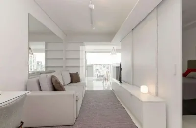 Apartamento para aluguel - brooklin, 1 quarto,  42 m² - são paulo