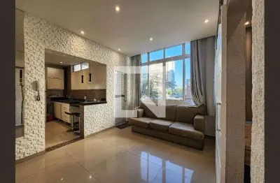 Apartamento para aluguel - ponta da praia, 2 quartos,  95 m² - santos