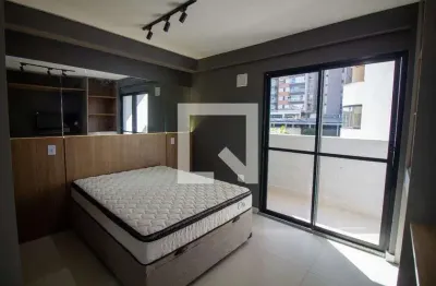 Kitnet / stúdio para aluguel - brooklin, 1 quarto,  28 m² - são paulo