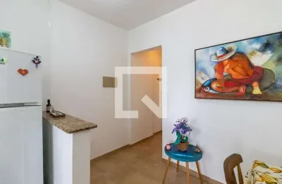 Apartamento para aluguel - vila tupi, 1 quarto,  40 m² - praia grande
