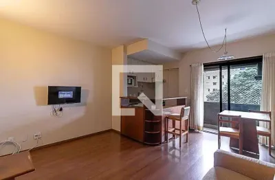 Apartamento para aluguel - moema, 1 quarto,  50 m² - são paulo