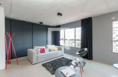 Apartamento para aluguel - campo belo, 1 quarto,  70 m² - são paulo