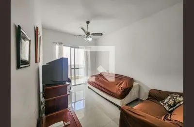 Apartamento para aluguel - ponta da praia, 1 quarto,  92 m² - santos