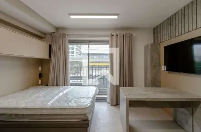 Kitnet / stúdio para aluguel - brooklin, 1 quarto,  24 m² - são paulo