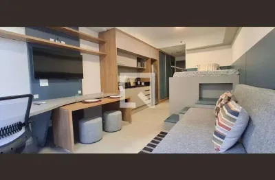 Kitnet / stúdio para aluguel - trindade, 1 quarto,  31 m² - florianópolis