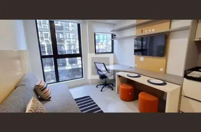 Kitnet / stúdio para aluguel - trindade, 1 quarto,  31 m² - florianópolis