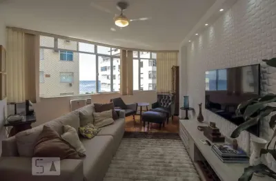 Apartamento para aluguel - leme, 3 quartos,  150 m² - rio de janeiro