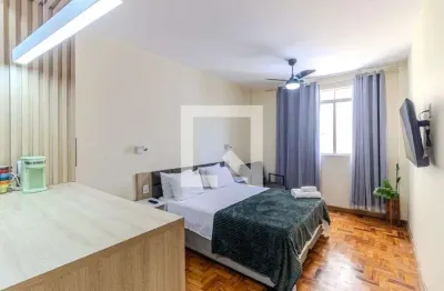 Kitnet / stúdio para aluguel - centro, 1 quarto,  25 m² - são paulo