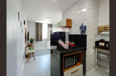 Kitnet / stúdio para aluguel - rio comprido, 1 quarto,  32 m² - rio de janeiro