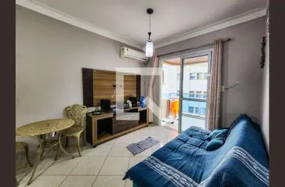 Apartamento para aluguel - aparecida, 1 quarto,  87 m² - santos