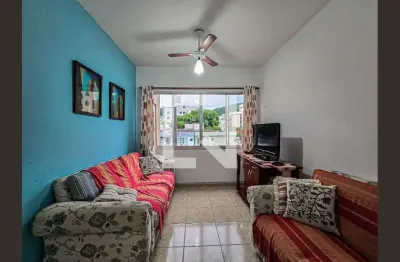 Apartamento para aluguel - ponta da praia, 3 quartos,  102 m² - santos