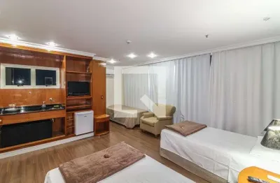 Apartamento para aluguel - barra da tijuca - marapendi, 1 quarto,  50 m² - rio de janeiro