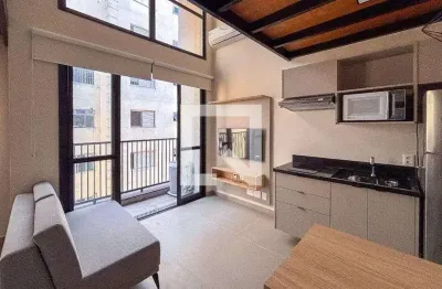 Kitnet / stúdio para aluguel - vila madalena, 1 quarto,  45 m² - são paulo