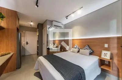Kitnet / stúdio para aluguel - brooklin, 1 quarto,  26 m² - são paulo