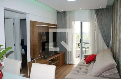 Apartamento para aluguel - granja viana, 2 quartos,  54 m² - cotia