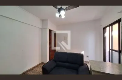 Apartamento para aluguel - vila tupi, 1 quarto,  30 m² - praia grande