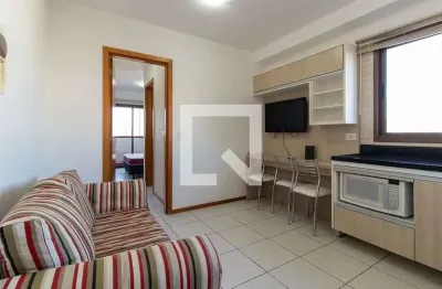 Apartamento para aluguel - centro, 1 quarto,  32 m² - curitiba