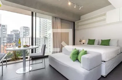 Kitnet / stúdio para aluguel - vila madalena, 1 quarto,  28 m² - são paulo