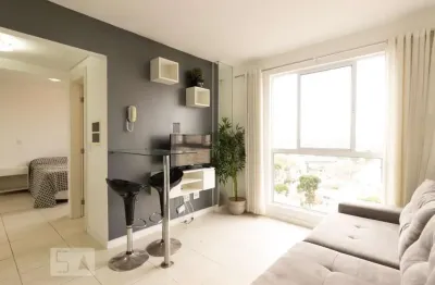 Kitnet / stúdio para aluguel - alto da glória , 1 quarto,  55 m² - curitiba