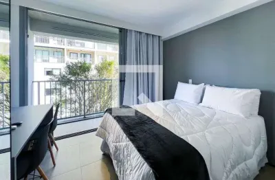 Kitnet / stúdio para aluguel - moema, 1 quarto,  24 m² - são paulo