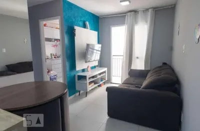 Apartamento para aluguel - parque joão ramalho, 2 quartos,  45 m² - santo andré