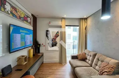 Apartamento com 1 quarto para alugar na Rua Jorge Tibiriçá, Gonzaga, Santos