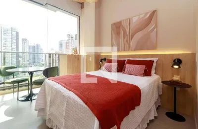 Kitnet / stúdio para aluguel - chácara santo antonio, 1 quarto,  30 m² - são paulo