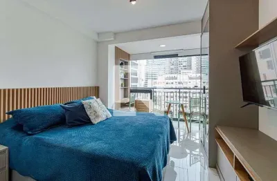 Kitnet / stúdio para aluguel - consolação, 1 quarto,  24 m² - são paulo