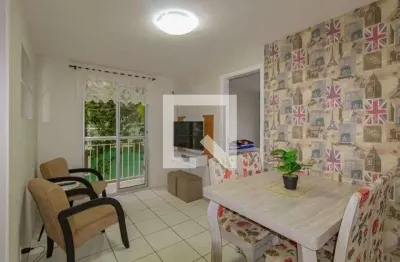 Apartamento para aluguel - igará, 3 quartos,  50 m² - canoas